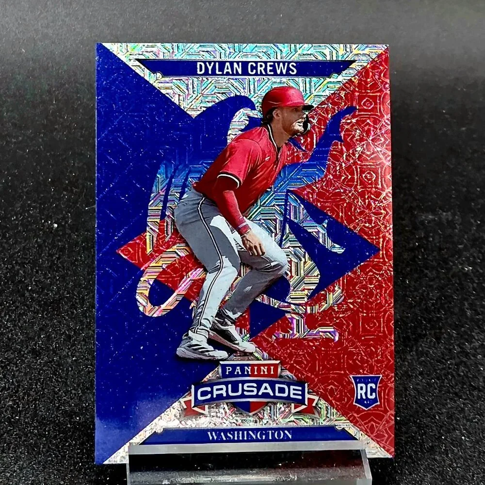 Dylan Crews Bowman Chrome Crusade Mojo RC's Washington Nationals Top Prospect - Picture 6 of 7